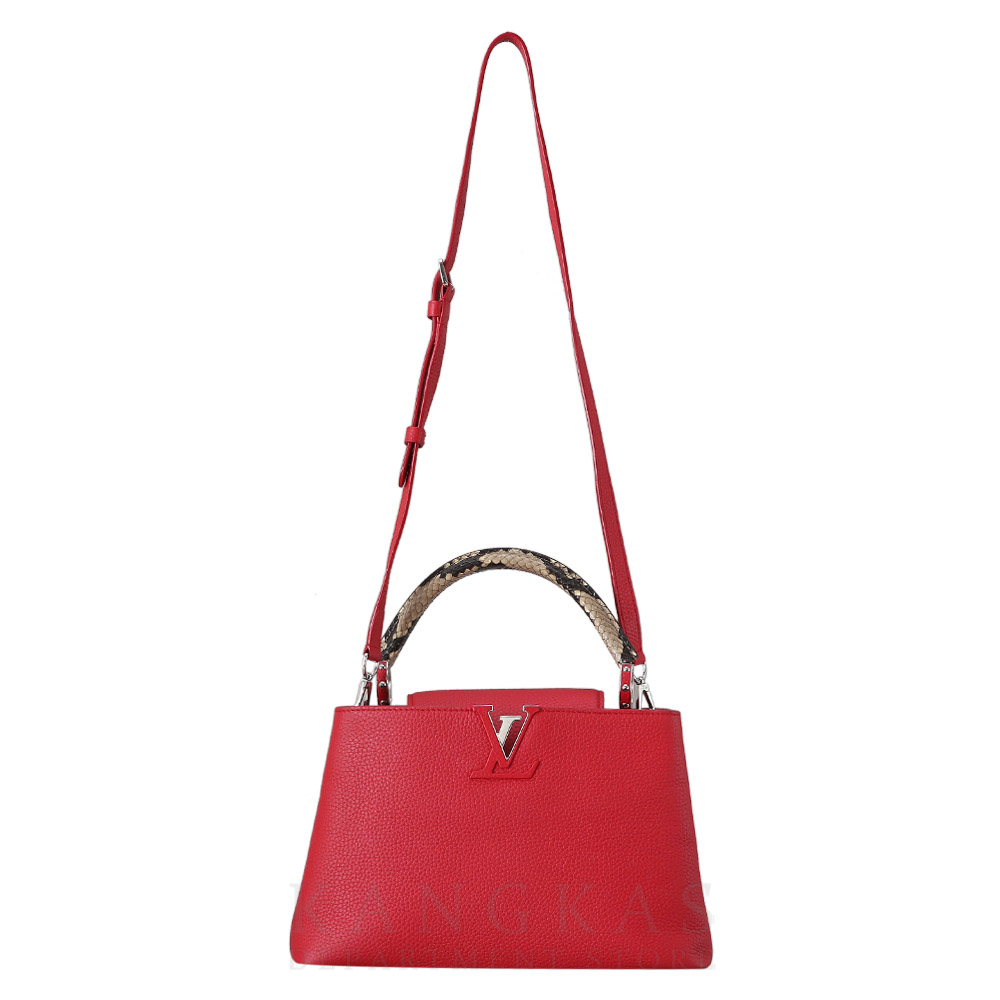 LOUIS VUITTON(USED)루이비통 카퓌신 MM 레드